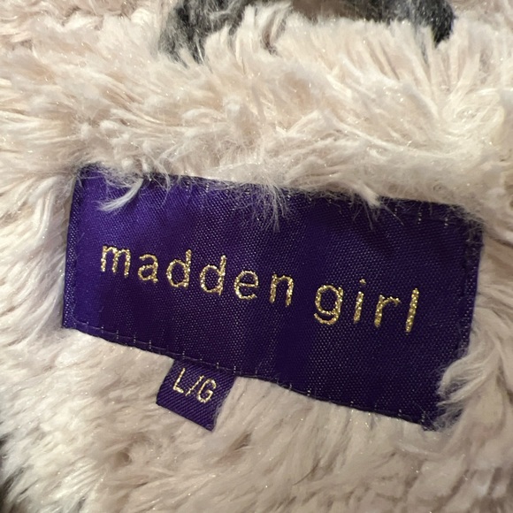 Unique Madden Girl Coat | Size L Winter Coat  Grays D1 - Picture 11 of 12